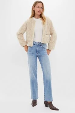 Cream Sherpa Cameron Jacket -Loeffler Randall Store xpR8wY4Vw3PJ4RPdykEbJfQ4560roSsk 1