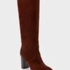 Loeffler Randall Espresso Suede Goldy Boots -Loeffler Randall Store xvXVTuYKhJTURsAQGHky3L150vXZwX0Z 1
