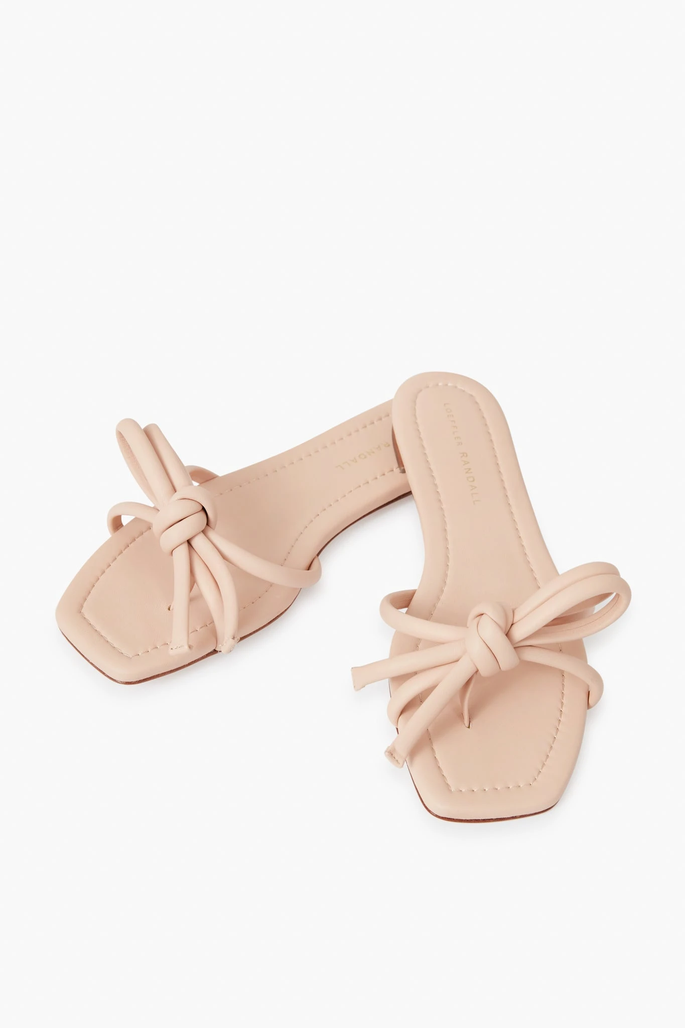 Loeffler Randall Ballet Hadley Leather Bow Flat Sandals 4 Loeffler Randall Ballet Hadley Leather Bow Flat Sandals - Image 4
