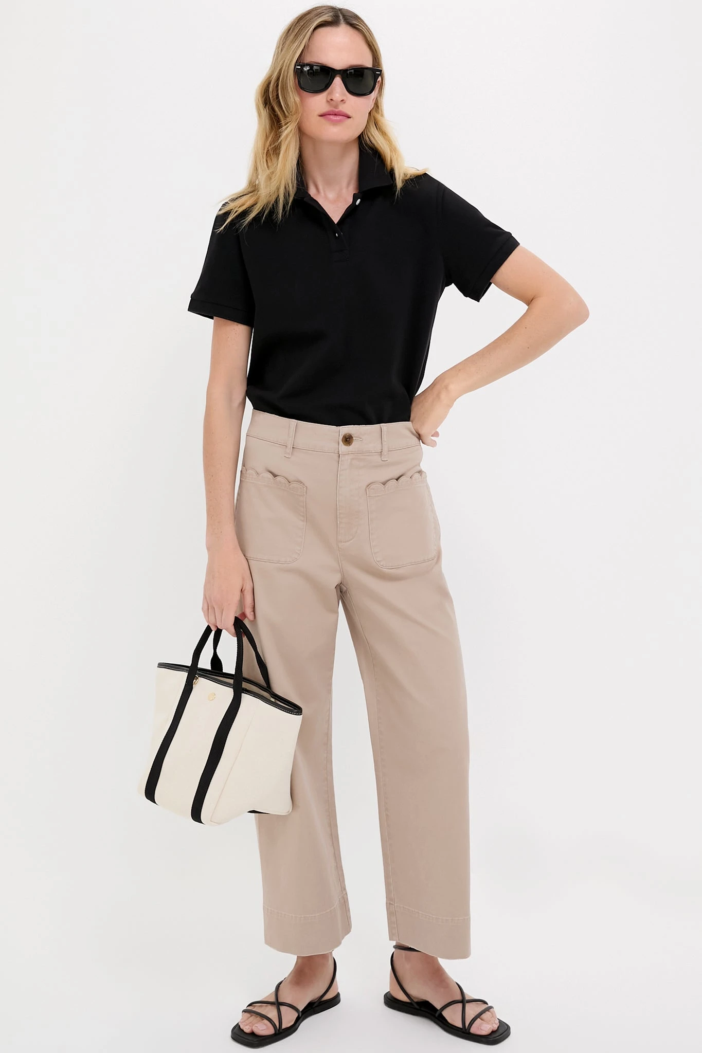 Black Pique Pique Murray Classic Polo 3 Black Pique Pique Murray Classic Polo - Image 3