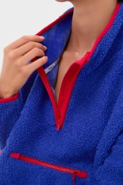 Blue And Red Fleece Cady Quarter Zip -Loeffler Randall Store yVXEOEaqHMJNns5FraOcKa4QRbwjMvOI 1