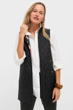 Black Barbour X Tuckernuck Reversible Paisley Liner -Loeffler Randall Store yYzqIBL8e7TD7yPKbDoqeQgF9JWblomb 1