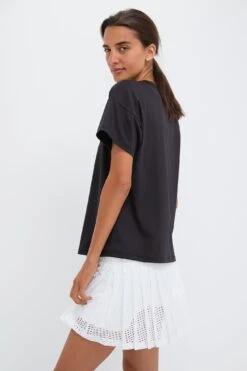 Black Short Sleeve Performance Jersey Ryan Boyfriend Tee -Loeffler Randall Store yZUDqANmRNKqjz5ETqMmQZSL8rTz80VR 1