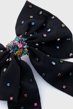 Black Grace Crystal Bow Hairclip -Loeffler Randall Store yjm9uXmAfMpbxp9bWpqfgAmnSh6gMC7H 1