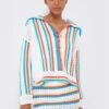 Solid & Striped Crochet Vertical Stripe Lola Pullover -Loeffler Randall Store ysOeo8XM5T54O5botoARMVEMUqXtX7pR 1