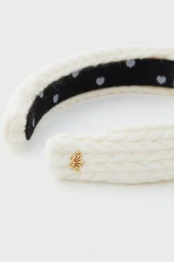 Ivory Cable Knit Slim Knotted Headband -Loeffler Randall Store zKJcKJQyWyApnaRZmc8QTUMOhRUbfajq 1