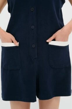 Navy Terrycloth Myla Romper Coverup -Loeffler Randall Store zT1a8HOYTzdGgTi0iukPbi0ucb1bzxDt 1