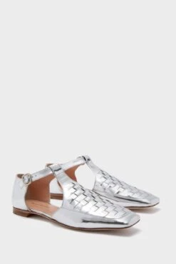 Silver Mirror Nuna Flats -Loeffler Randall Store zc6LP2W7dxw3WHXuyuxLjkOzm0gyVisW 1