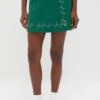 Green Embroidered 15 Inch Performance Stretch Woven Halliet Golf Skirt -Loeffler Randall Store zyIi4CYLDMp7v2cs0Emgt7wQibNDQwZa 1